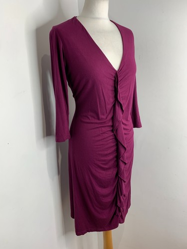 Avoca burgundy ruffle front - avoca,