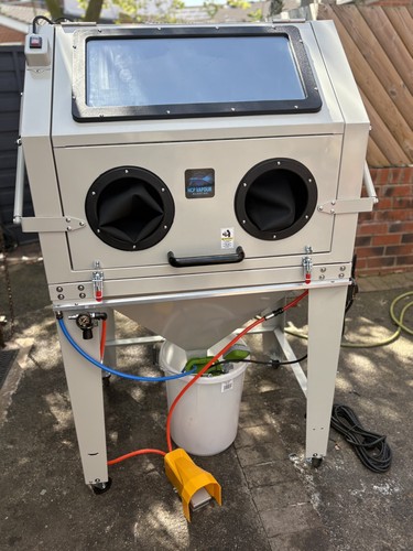 Vapour blasting unit aqua - vapour,