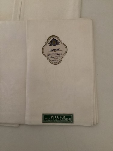 Set vintage old bleach linen - old,