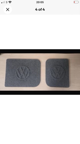 Caddy carpeted barn door - vw,