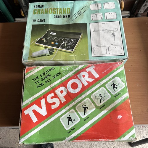 Vintage games consoles tv - games, (