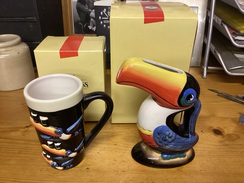 Guinness toucan jug and - guinness,