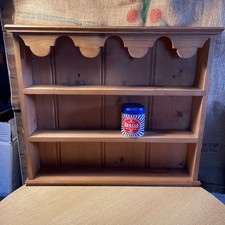 Vintage Pine Wall Shelves -