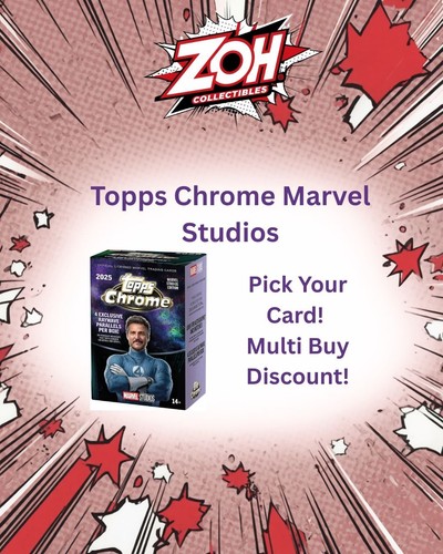 Marvel studios topps chrome - studios,
