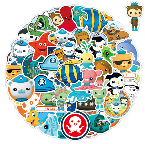 Octonauts octopod stickers - octonauts,