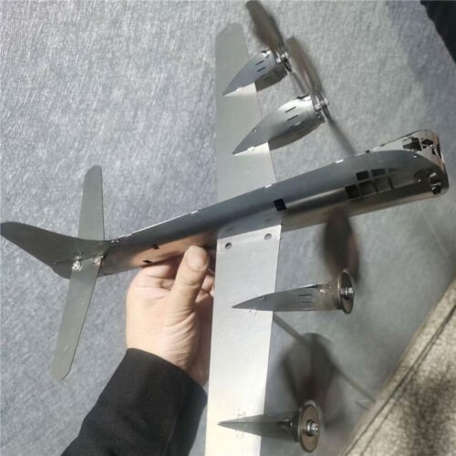 Metal airplane wind spinner - wind,