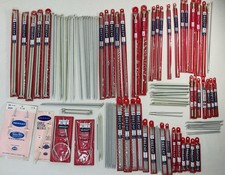 LARGE Lot of Bernat AERO Knitting Needles Crochet Afghan Hooks Circular 83+