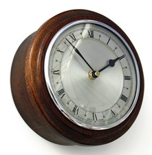 Vintage 19cm Wooden Wall Clock