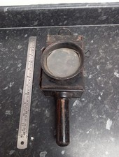 ANTIQUE RAILWAY CARRIAGE LAMP