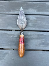 Vintage WHS S J 5” Pointing Trowel Solid Cast Steel 