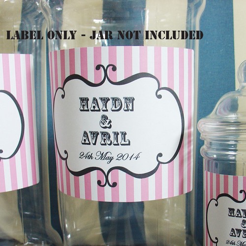 Large personalised label - large,