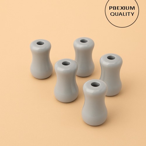 Gloss grey cord pulls - grey,