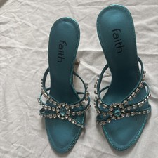faith shoes strappy heels