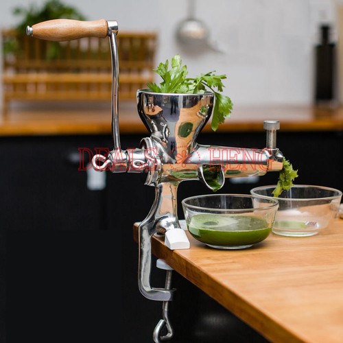Stainless steel slow juicer - stainless,