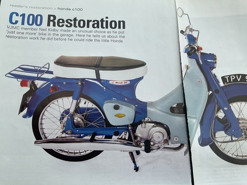 Honda c100 step through - c100,