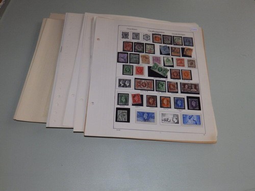 Stamp collection on - stamp,