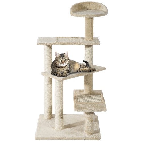 Pawhut 100cm cat tree indoor - tree,