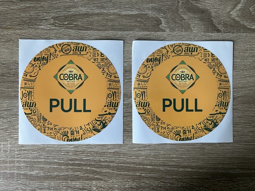 Cobra beer pull - beer,