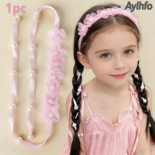 Organza flower long - organza,