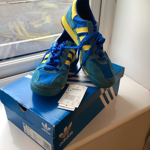 Adidas blue yellow - sl, 80