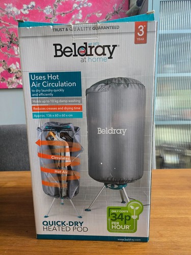 Beldray heated pod drying - heated,