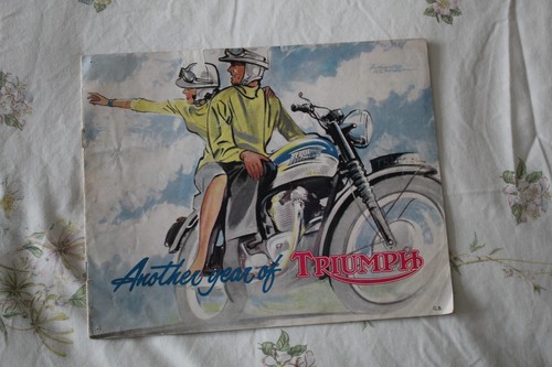 Triumph motor cycles original - motor,