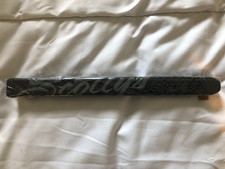 Scotty Cameron Paddle Putter Grip BLACK with Gray Lettering MEDIUM Titleist NEW