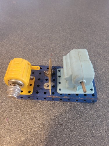 Vintage meccano motor - vintage,