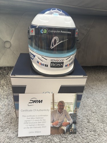 Mika hakkinen signed - hakkinen, 2001