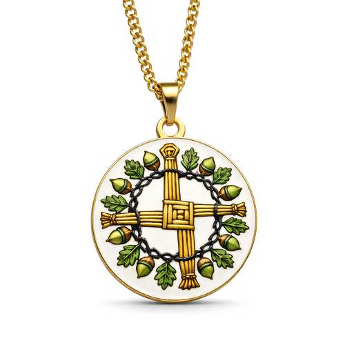 Brigid cross pendant - st,