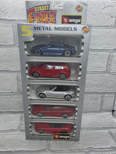 Burago pack street fire - pack,,