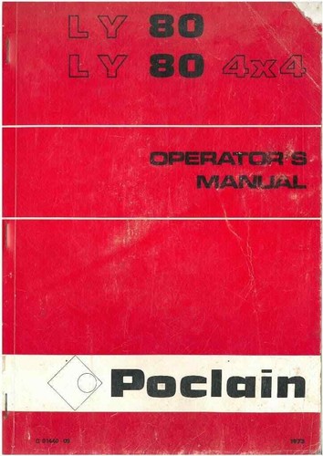 Poclain ly80 4x4 - &,
