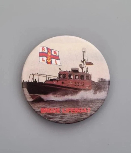 Rnli brede lifeboat - brede, badge