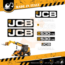 Stickers Decals Work Vehicle JCB 530-70