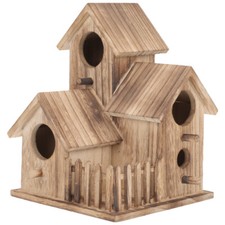 Garden Bird House Hanging 3 In