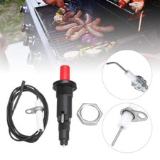 Universal Piezo Spark Push Button Igniter For Gas Grill BBQ Straight/BendingHead