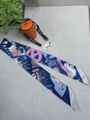 Hermes silk splash park ribbon - splash,