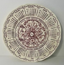 Vintage 1982 Myott Plate For