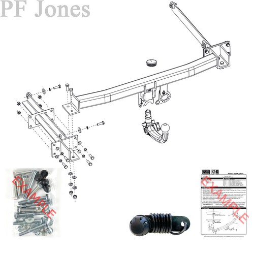 Oris towbar for mercedes - towbar, e