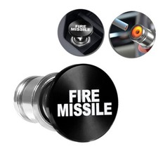 Universal Aluminum Alloy Vehicle Cigarette Lighter Button Cover Car Accessories