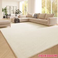 Extra Large Rugs Short Pile Soft Fluffy Anti-Slip Mat Living Room Bedroom Carpet