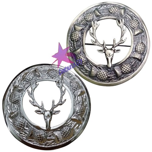 Men scottish stag - cc, head