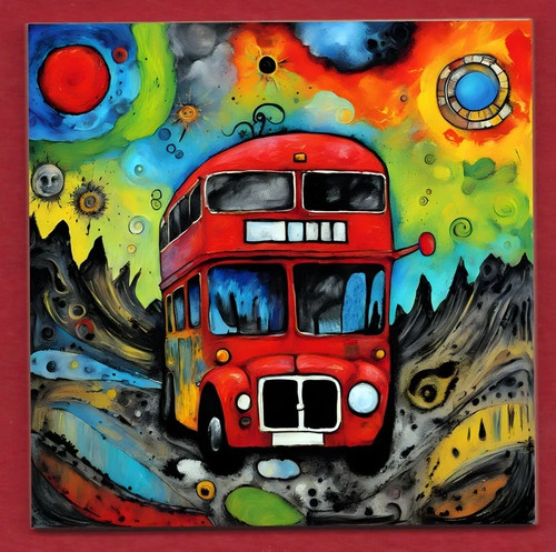 Routemaster red london bus - routemaster,