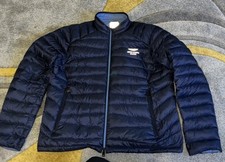 Hackett AMR Aston Martin Racing Down Jacket Men's Size XXL Blue