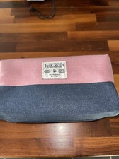 Jack Wills Navy & Pink Canvas