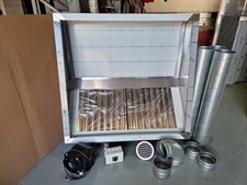 Commercial Kitchen Extractor Canopy Hood Kit 1200mm