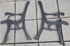 Vintage Heavy Duty Bench Ends