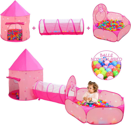 3pc princess tent for - 3pc,