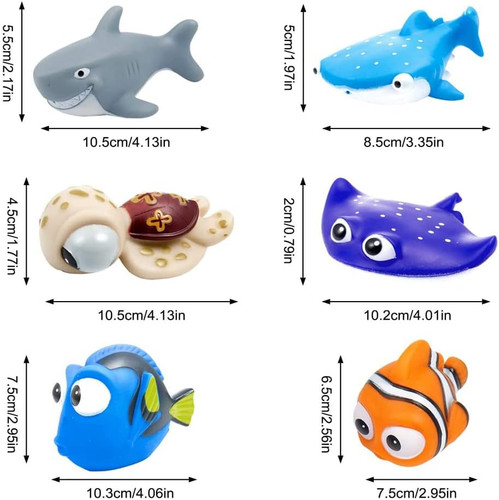 Finding nemo toys 7pcs - finding,