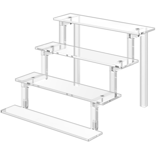 Tier acrylic display riser - acrylic,